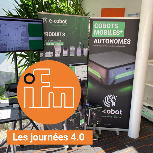 E-COBOT est partenaire des Journées 4.0 organisées par ifm électronique France